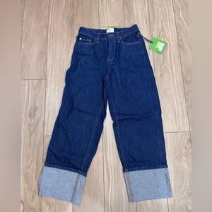 Kate Spade/Target wide leg jeans- size 0